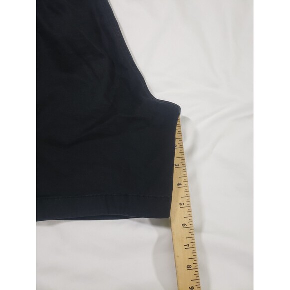 Bear Bottom Black Shorts Mens Medium 5.5" Cotton Elastic Waist - Picture 8 of 9